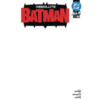 Absolute Batman #1 (Fourth Printing) Cover C Blank Card Stock Variant