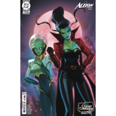 ACTION COMICS #1076 CVR D LESLEY LEIRIX LI CREATURE COMMANDOS CARD STOCK VAR