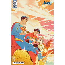 ACTION COMICS #1077 CVR D INC 1:25 AL KAPLAN CARD STOCK VAR