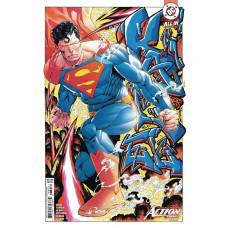 ACTION COMICS #1080 CVR C MARIO FOCCILLO CARD STOCK VAR