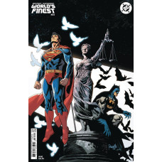 BATMAN SUPERMAN WORLDS FINEST #34 CVR B YANICK PAQUETTE CARD STOCK VAR