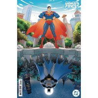BATMAN SUPERMAN WORLDS FINEST #34 CVR E INC 1:25 VASCO GEORGIEV CARD STOCK VAR
