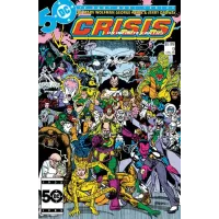 CRISIS ON INFINITE EARTHS #9 FACSIMILE EDITION CVR B GEORGE PEREZ FOIL VAR