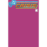 CRISIS ON INFINITE EARTHS #9 FACSIMILE EDITION CVR C BLANK VAR