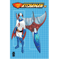 Gatchaman #6 Cover B (Chris Batista Blueprint Ken and G-1 Variant)