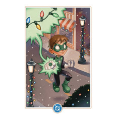 GREEN LANTERN #18 CVR D CHRISSIE ZULLOE DC WINTER WONDERLAND CARD STOCK VAR