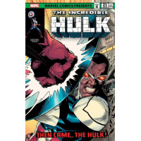 The Incredible Hulk #21 (Geoff Shaw Captain America Sam Wilson Homage Variant)