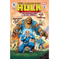 The Incredible Hulk #21 (Todd Nauck Fantastic Four Homage Variant)