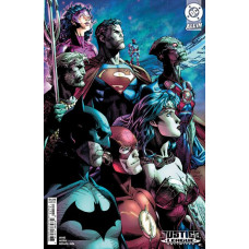 JUSTICE LEAGUE UNLIMITED #1 CVR B JIM LEE CARD STOCK VAR