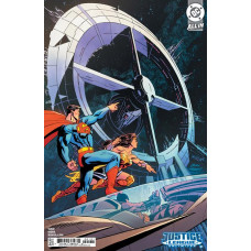 JUSTICE LEAGUE UNLIMITED #1 CVR C ANDY KUBERT CARD STOCK VAR