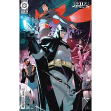 JUSTICE LEAGUE UNLIMITED #2 CVR B SIMONE DI MEO CARD STOCK VAR