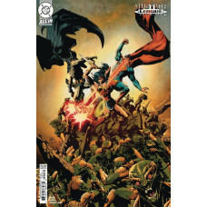 JUSTICE LEAGUE UNLIMITED #2 CVR C MIKE DEODATO JR CARD STOCK VAR