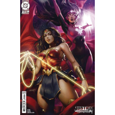 JUSTICE LEAGUE UNLIMITED #2 CVR E DERRICK CHEW CARD STOCK VAR