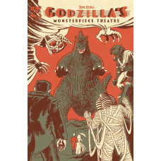 Godzilla's Monsterpiece Theatre #3 Cover A (Tom Scioli)