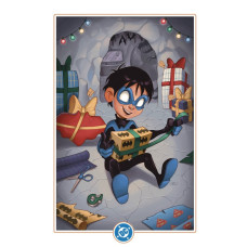 NIGHTWING #121 CVR D CHRISSIE ZULLO DC WINTER WONDERLAND CARD STOCK VAR