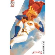 POWER GIRL #16 CVR B MIGUEL MERCADO CARD STOCK VAR