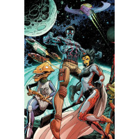 Power Lords #1 Cover E (1:10 Incentive Dustin Weaver Connecting Virgin Variant)