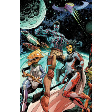 Power Lords #1 Cover E (1:10 Incentive Dustin Weaver Connecting Virgin Variant)