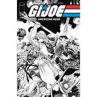 GI JOE A REAL AMERICAN HERO #312 Cover B Andy Kubert Black & White Variant