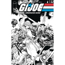 GI JOE A REAL AMERICAN HERO #312 Cover B Andy Kubert Black & White Variant