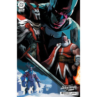 BATMAN SANTA CLAUS SILENT KNIGHT RETURNS #2 (OF 5) CVR B STEPHEN BLISS CARD STOCK VAR