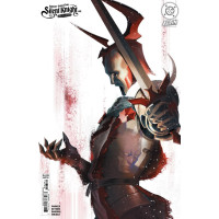 BATMAN SANTA CLAUS SILENT KNIGHT RETURNS #3 (OF 5) CVR B REIKO MURAKAMI CARD STOCK VAR