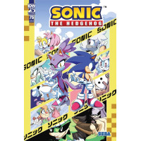 Sonic the Hedgehog #76 Cover B (Adam Bryce Thomas)