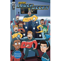 Star Trek: Lower Decks #3 Cover A (Jack Lawrence)