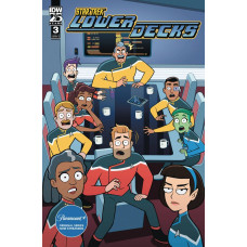 Star Trek: Lower Decks #3 Cover A (Jack Lawrence)