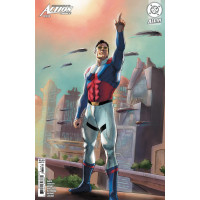 ACTION COMICS #1074 CVR C IBRAHIM MOUSTAFA CARD STOCK VAR