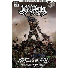 METAL WARRIOR ISSUE #1 (OF 9) PSYKDINS DESCENT THE ADVENTURE BEGINS WITH 7 IN VINYL