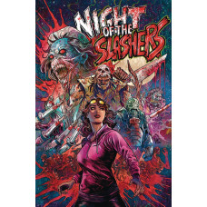Night of the Slashers #3 Cover B (Vincenzo Riccardi Variant)