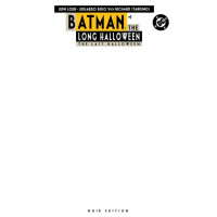 Batman: The Long Halloween – The Last Halloween: Noir Edition #1 Cover B (Blank Sketch Cover)