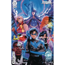 TITANS #18 CVR B EDWIN GALMON CARD STOCK VAR